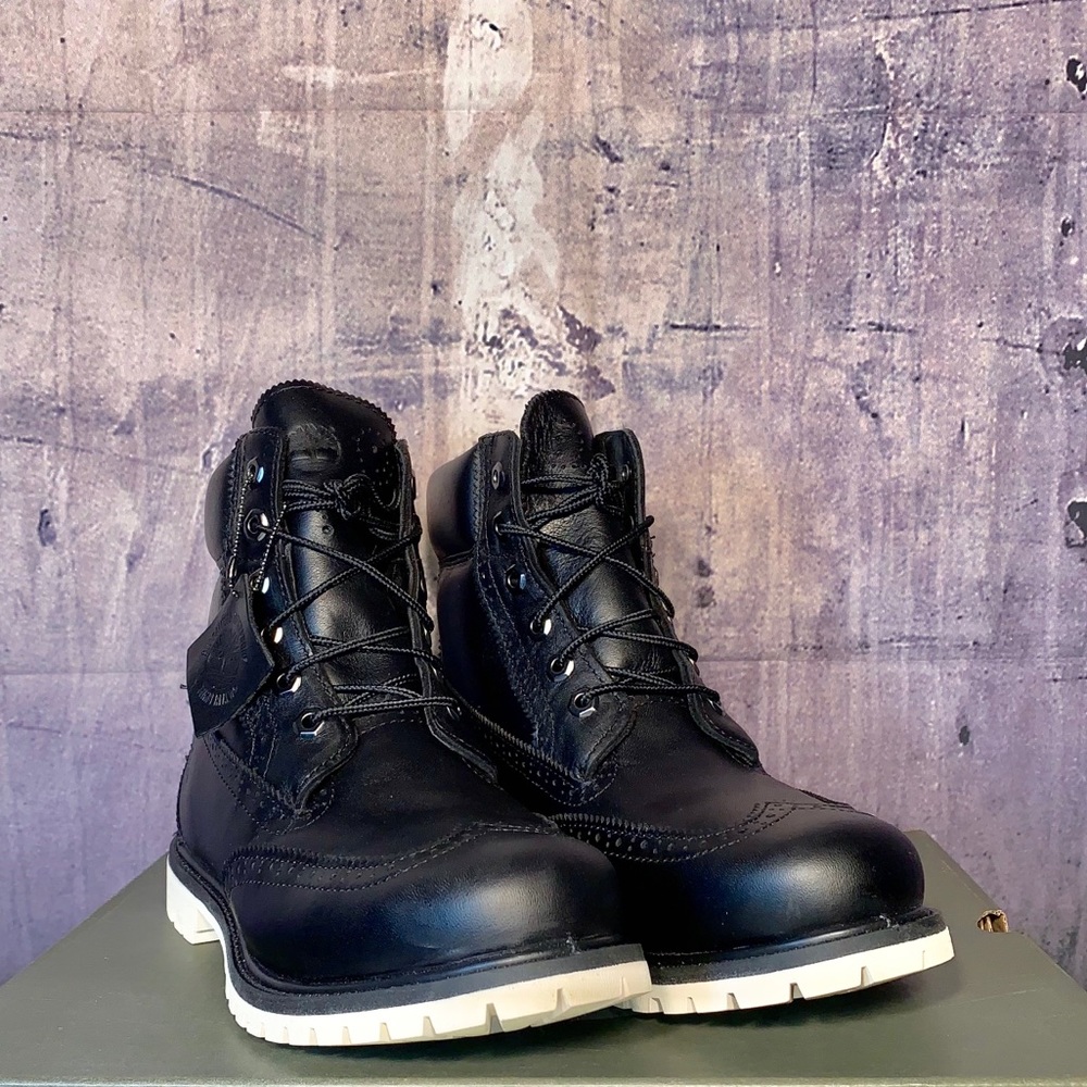 NEW TIMBERLAND WOMEN'S 6-INCH PREM BROGUE WP BOOTS - Picture 5 of 8